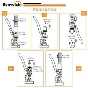 Bonvoisin 油圧式圧着工具 圧着ペンチ ハイドロプライヤー 4~70mm2裸圧着銅/アルミ端子用 8種類ダイス 【日本語説明書付き】の画像6