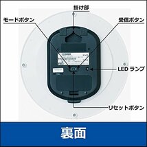 セイコークロック 掛け時計 電波 アナログ 白 パール KX214W SEIKO 直径32.7×4.6cm_画像3