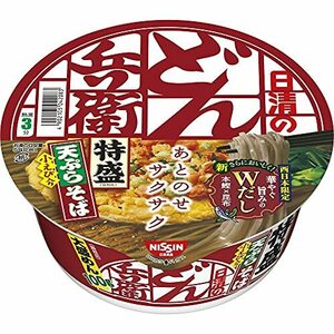 日清食品 日清のどん兵衛 特盛天ぷらそば 西 142g×12個