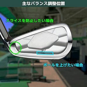 Tabata(タバタ) ゴルフ 鉛 テープ ゴルフメンテナンス用品 ウエイトバラント 2.5g GV0623の画像4