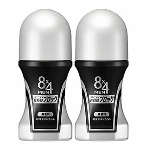 [ bulk buying ] 8x4 men roll on fragrance free 60ml×2 piece set 