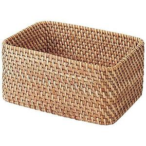  Muji Ryohin comes in succession rattan rectangle box * small (V) approximately width 26× depth 18× height 12cm 47381238