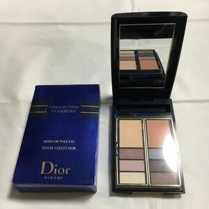 新品未使用品 フランス製 Dior VOYAGE MAKE UP PALETTE TRAVEL COLLECTION メイクアップ パレット ディオール ヴォヤージュ 化粧品 箱付き