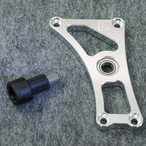 KEPSPEED製【5.5J対応】フロントスプロケット オフセット キット交換用延長シャフト (オフセット値26.5mmのみ対応品)の画像1