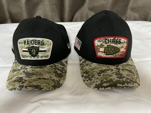 ニューエラ NFL レイダース、チーフス　Salute To Service 39THIRTY Flex