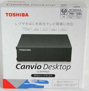 ■◆新品未開封 TOSHIBA(BUFFALO) HD-TDA6U3-B 6TB