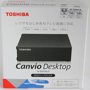 ■●新品未開封 TOSHIBA(BUFFALO) HD-TDA6U3-B 6TB