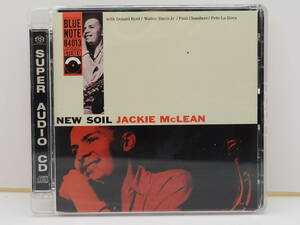 【高音質盤SACD】JACKIE McLEAN /NEW SOIL　ハイブリッド （Analogue Productions製 　型番：CBNJ 84013 SA）