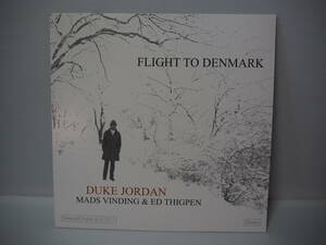 綺麗【180g重量盤LP】DUKE JORDAN / FLIGHT TO DENMARK （Steeple Chase製 型番：SCS-1011） 