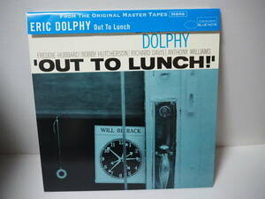 【プレミアム復刻シリーズLP】ERIC DOLPJY エリック・ドルフィー / Out To Lunch / 200g重量盤 Blue Note BLP4163 （ディスクユニオン製）