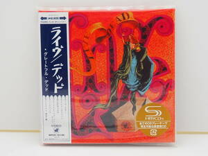 【紙ジャケットSHM-CD】Grateful Deadグレートフルデッド / ライヴ/デッド （ワーナーミュージック製 型番：WPCR-15139）