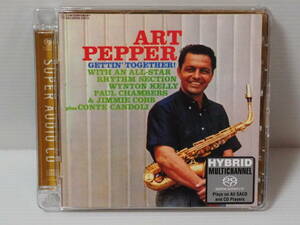 【高音質盤SACD】ART PEPPER アート・ペッパー / GETTIN’ TOGETHER ! ハイブリッド　　 （Fantasy製　 型番：CSA-7573-6）