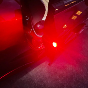トヨタ純正加工品 トヨタ車に流用可能 純正 ドアサイドリフレクター LED点灯加工 完成品 アルファード クラウン レクサス車に 左右セットの画像4