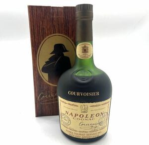 未開栓 COURVOISIER NAPOLEON COGNAC クルボアジェ ナポレオン コニャック ブランデー 700ml 40％箱あり