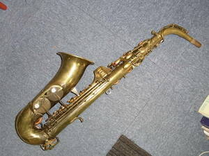 Conn Shooting Star Alto Sax Vintage adjustment, one part pad exchange most low sound Piaa nisimo...