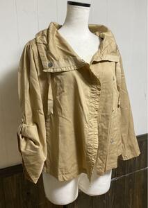 JILL STUART roll up soft jacket 