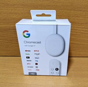 【未開封品】Chromecast with Google TV HD Snow【送料無料】#おまけ付き