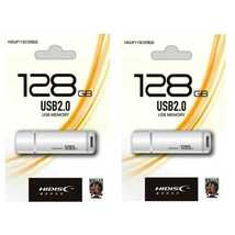 USBフラッシュメモリー 128GB (HI-DISC）HDUF113C128G2 二個セット 【1円スタート出品・新品・送料無料】_画像1
