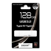 HIDISC USB3.2 /128GB Gen2 Type-C メモリ Type-Aコネクタ搭載 HDUF134C128G3C【1円スタート出品・新品・送料無料】_画像1