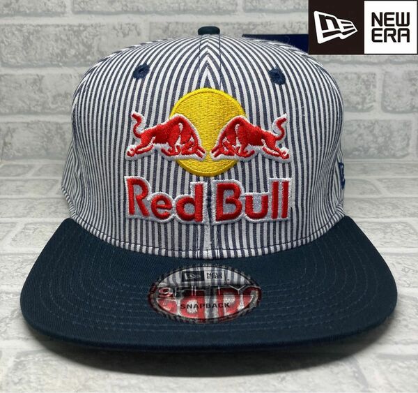 【新品】RedBull ニューエラキャップ　ストライプ　翌日発送