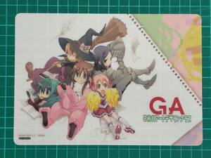 GA芸術科アートデザインクラス　特典（クリアイラストシート？）　きゆづきさとこ 非売品 　B56