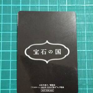 宝石の国 宝石の〝原石〟フェア特典イラストカード 市川春子 非売品 S39の画像2