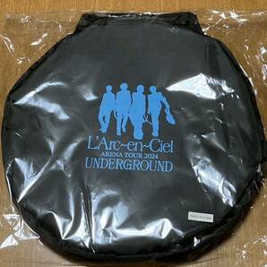 ★送料無料★ L'Arc~en~Ciel ARENA TOUR 2024 UNDERGROUND プレミアムチケット特典 クッション 名古屋 水色 ラルクの画像2