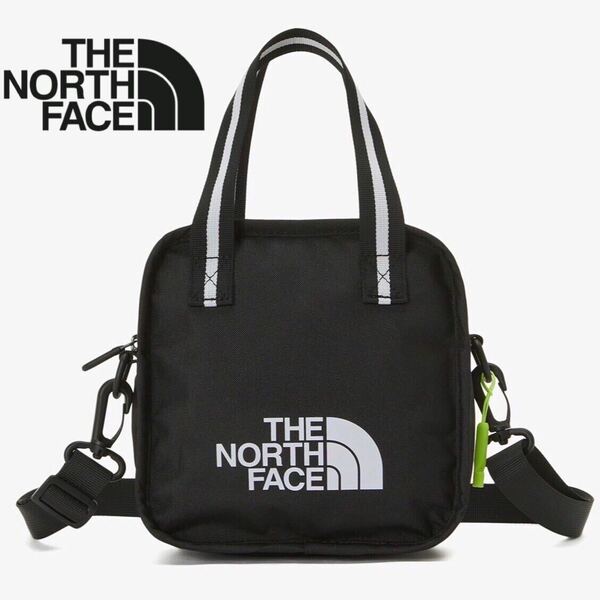 新品未使用 THE NORTH FACE ノースフェイス キッズスクエアトート ハンドバッグ ショルダーバッグ 2way仕様