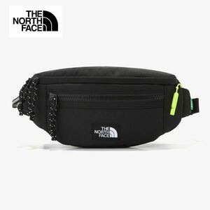 新品未使用 THE NORTH FACE ノースフェイス キッズ ウェストバッグ ミディアム ボディバッグ ブラック 日本未発売