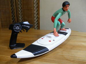 * Kyosho first generation R/C surfer!2.4Ghz Propo * brushless motor *lipo battery! operation verification settled *