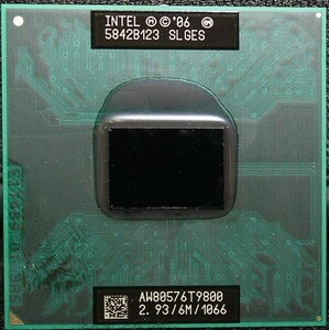 Intel Core 2 Duo T9800 SLGES 2C 2.93GHz 6MB 35W Socket P