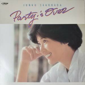 45795【プロモ盤★美盤】 桜田淳子 / パーティー・イズ・オーバー 