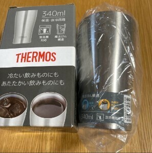 ・ サーモス 真空断熱タンブラー 340ml ステンレス JDE-340 S