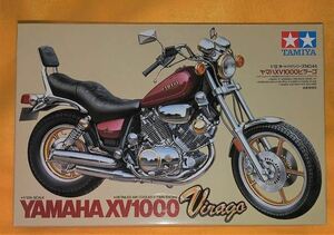  Tamiya (TAMIYA) 1/12 мотоцикл серии No.44 Yamaha XV1000 Virago пластиковая модель 14044