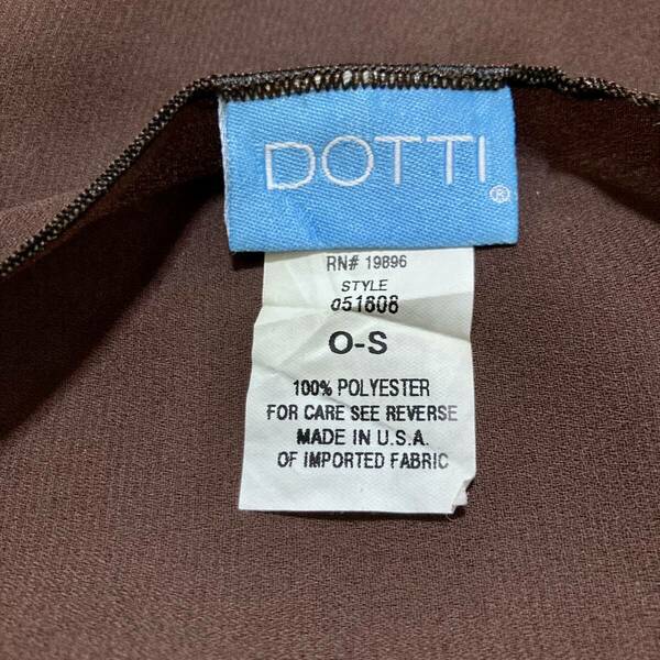 DOTTI USA製 スカーフ インド/パキスタン/アメリカ輸入/ビンテージ/スカーフ/ストール/古着/古着卸