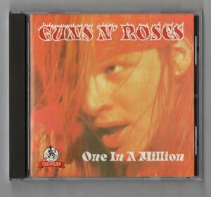 Ω ガンズ 14曲 88年 LIVE CD/GUNS N' ROSES/ボブディラン エアロスミス カバー曲 One In A Million Knockin' On Heaven's Door 収録