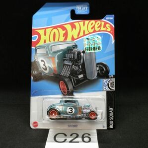 C26 1円～ 格安【スーパートレジャーハント】ホットウィール STH treasure リアルライダー 32 ford gulf フォード T型 ガルフ 日本未発売の画像1