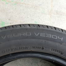 中古4本 225/55R18 98V ダンロップ ビューロ VE304 吸音スポンジ入りタイヤ 日本製 パンク無し ビード破れ無し 2020年製 7分山程度_画像4