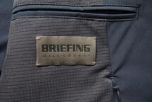 ●BRIEFING WillLOUNGE ブリーフィング ウィルラウンジ ストレッチ ジャケット S ネイビー ナノユニバース トラベル 薄手 軽量_画像9