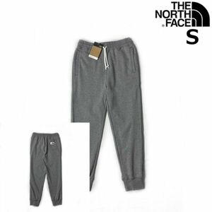 1円～!売切!【正規新品】THE NORTH FACE◆HERITAGE PATCH JOGGERS ジョガーパンツ US限定 ロゴパッチ 裏起毛(S)グレー 190110-25-c