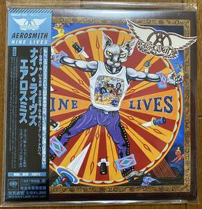 紙ジャケット CD エアロスミス AEROSMITH ナイン・ライヴス NINE LIVES