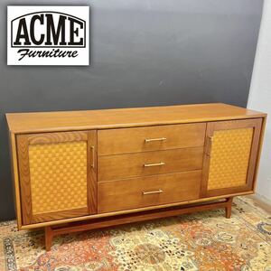 ○ ACME Furniture アクメファニチャー BROOKS ブルックス サイドボード キャビネット 収納 アメリカン ミッドセンチュリー 兵庫県姫路市発