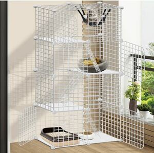  pet cage pet gauge small animals .. cat cage cat cage white 4 step 