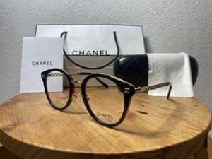 シャネル　CHANEL 3364 ブラック　メガネ　フレーム　伊達　オシャレ　ウェリントン