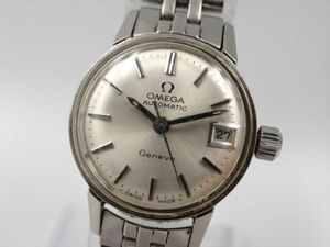 17392Af OMEGA オメガ 稼動品 Geneva ジュネーヴ レディース 時計 AT ケース20mm