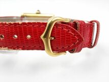 15896F Cartier カルティエ 稼動品 マストタンク アージェント 925 レディース 時計 手巻き ケース20×28mm_画像4