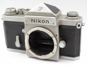 17890h Nikon ニコン 一眼レフ カメラ Nikon F アイレベル シルバー 赤点 No.6589798 ヴィンテージ 希少