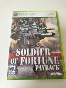 Xbox 360　SOLDIER OF FORTUNE PAYBACK　北米版