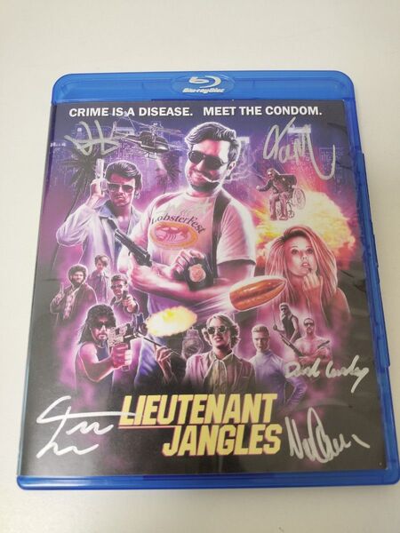 LIEUTENANT JANGLES 輸入盤 Blu-ray 直筆サイン入り