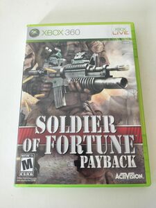 Xbox 360　SOLDIER OF FORTUNE PAYBACK　北米版